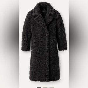 UGG Gertrude Long Teddy Coat